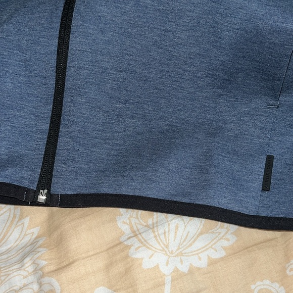 Jacket zip up men’s Zeroxposur size L blue jacket with hoodie - Picture 5 of 6